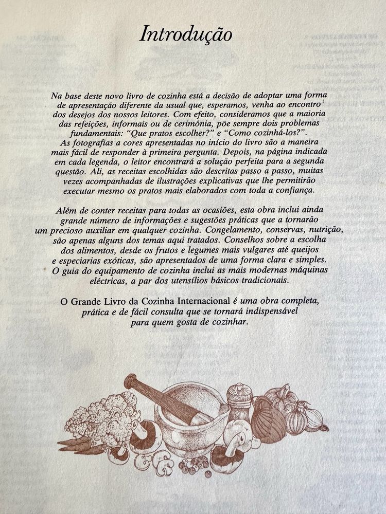 O grande livro da Cozinha Internacional