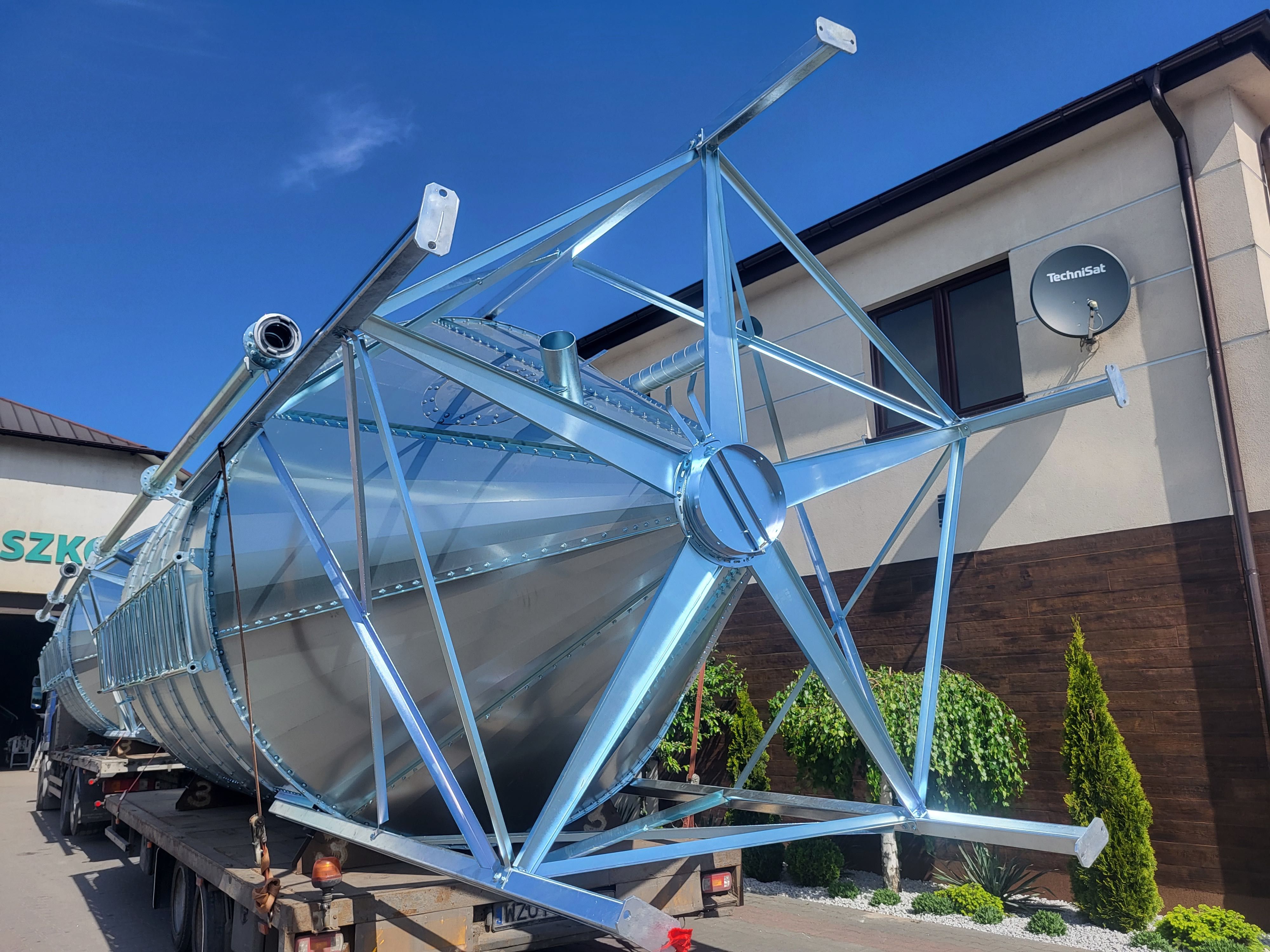 Silos 8 ton 12t 15t 20t 30t dowóz HDS paszowo zbożowy zbiornik NOWY