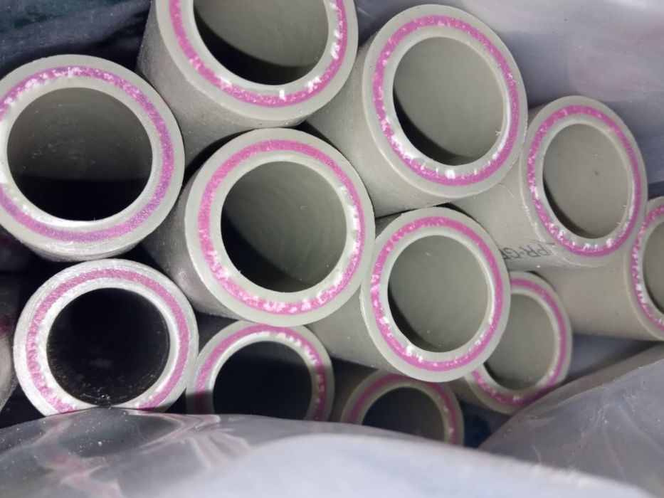 Труба ППР армовані + фітинги. Пайка, нові