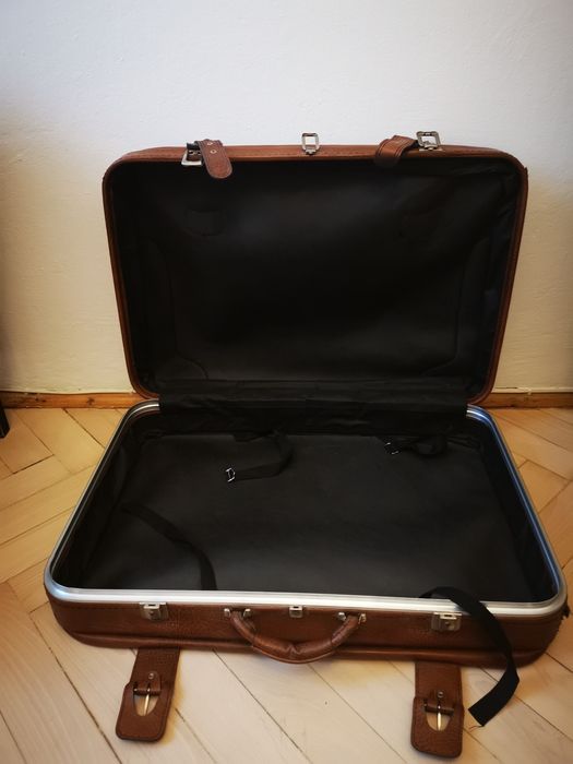 Walizka skórzana retro rozmiar 74 cm x 51 cm x 16 cm