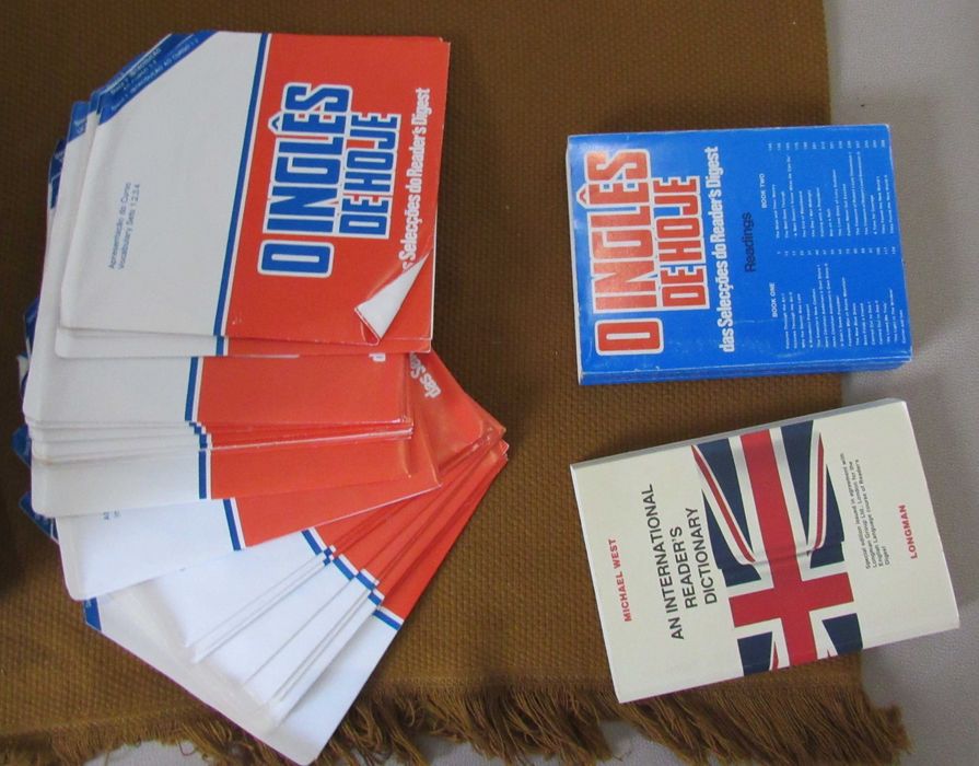 Curso de Inglês em vinil (singles) Seleções do Reader's Digest anos 80