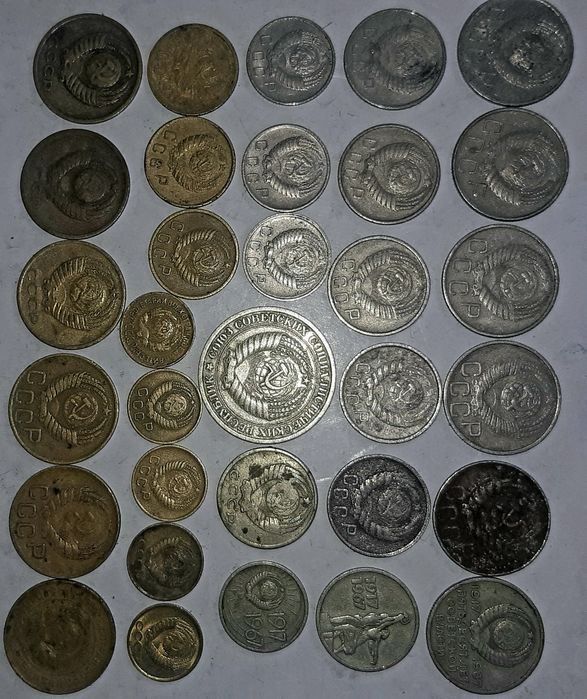 Монетки -СССР...