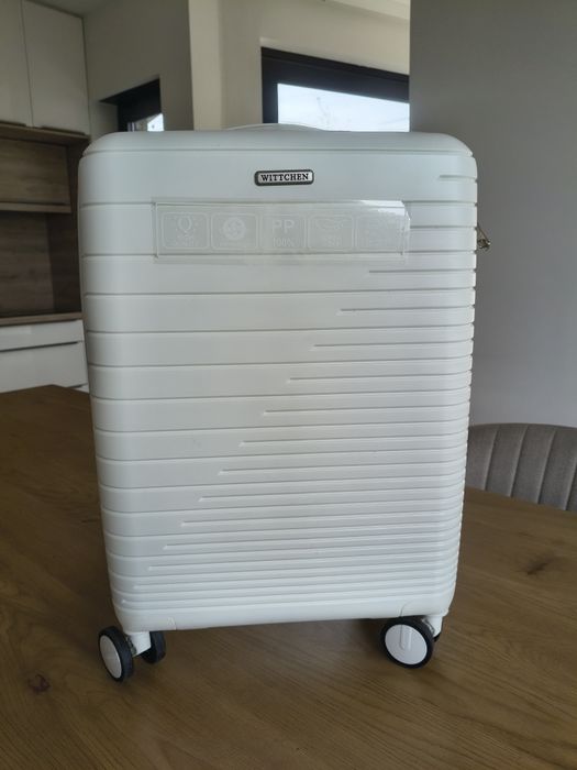 Walizka kabinowa WITTCHEN – nowa, kremowa (model 56-3T-161-89)