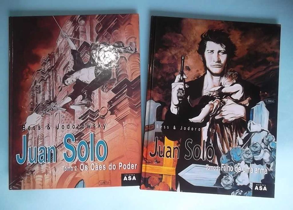 JUAN SOLO I e II - por Jodorowsky & Georges Bess - Edições Asa