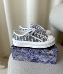р36-40 Кросівки Dior B23 White Grey Platform