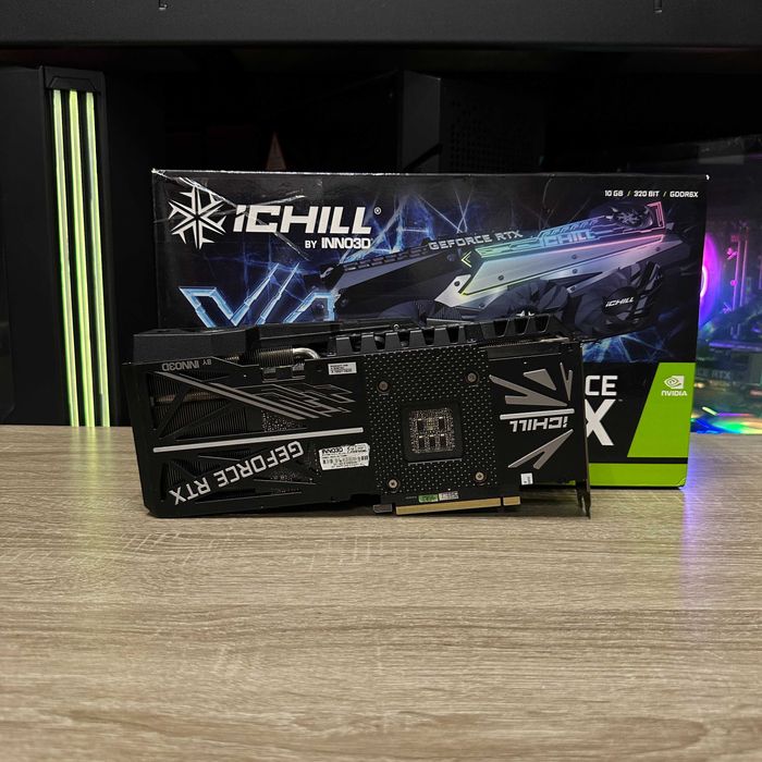 Відеокарта ichill INNO3D Geforce RTX3080-10GB ГАРАНТІЯ