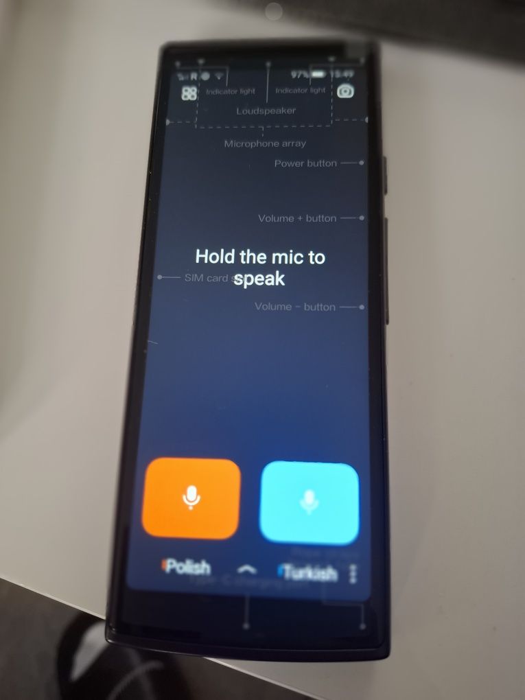 iflytek 0.4  Smart Translator mowy