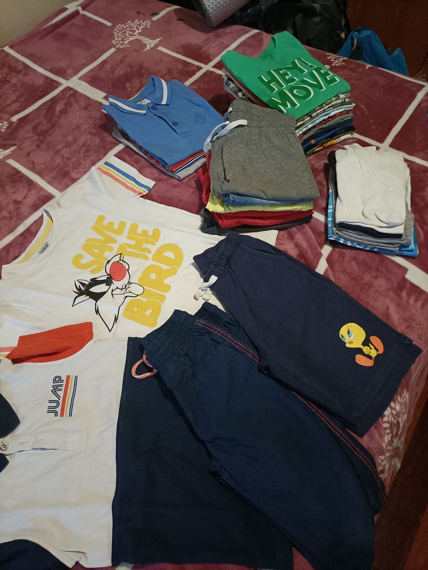 Roupa de menino lote 8 anos