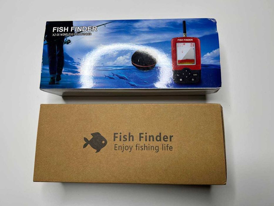 Эхолот Fish Finder XJ-01 с цветным ЖК-дисплеем для рыбалки рыбацкий