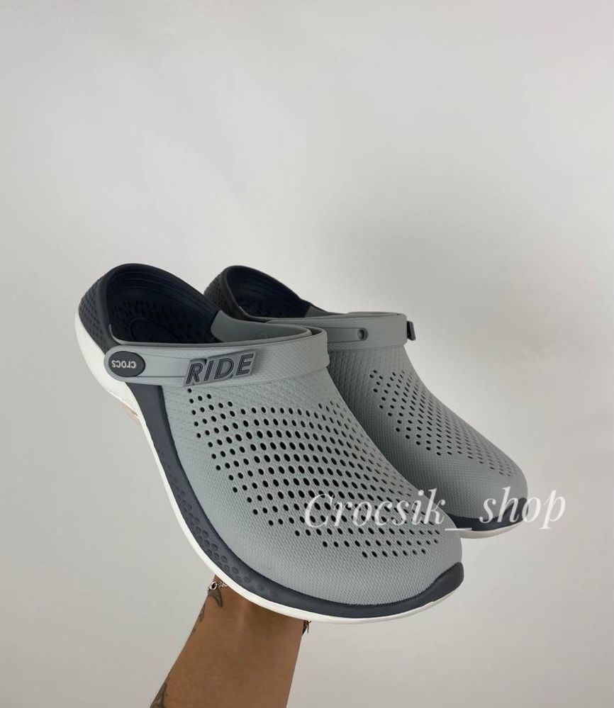 Стильні чоловічі крокси crocs Literide 360 clog