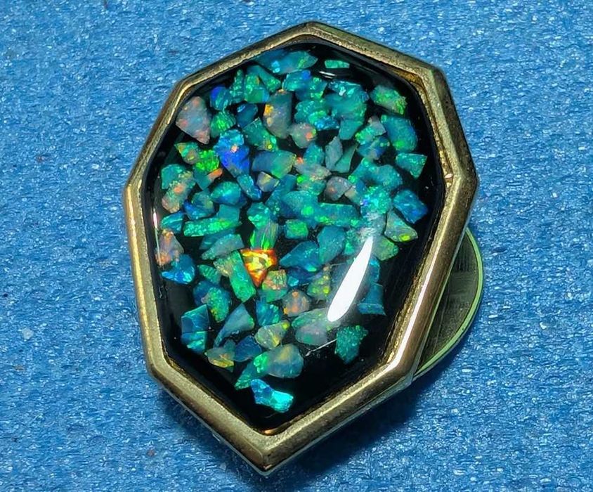 Кулон-подвеска-зажим для шарфа Размер 3 на 3.5см