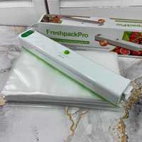 Вакууматор, для довгого зберігання продуктів, Freshpack Pro + пакети