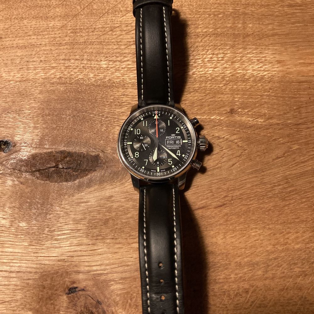 promocja świąteczna Zegarek Fortis flieger automatic chronograph