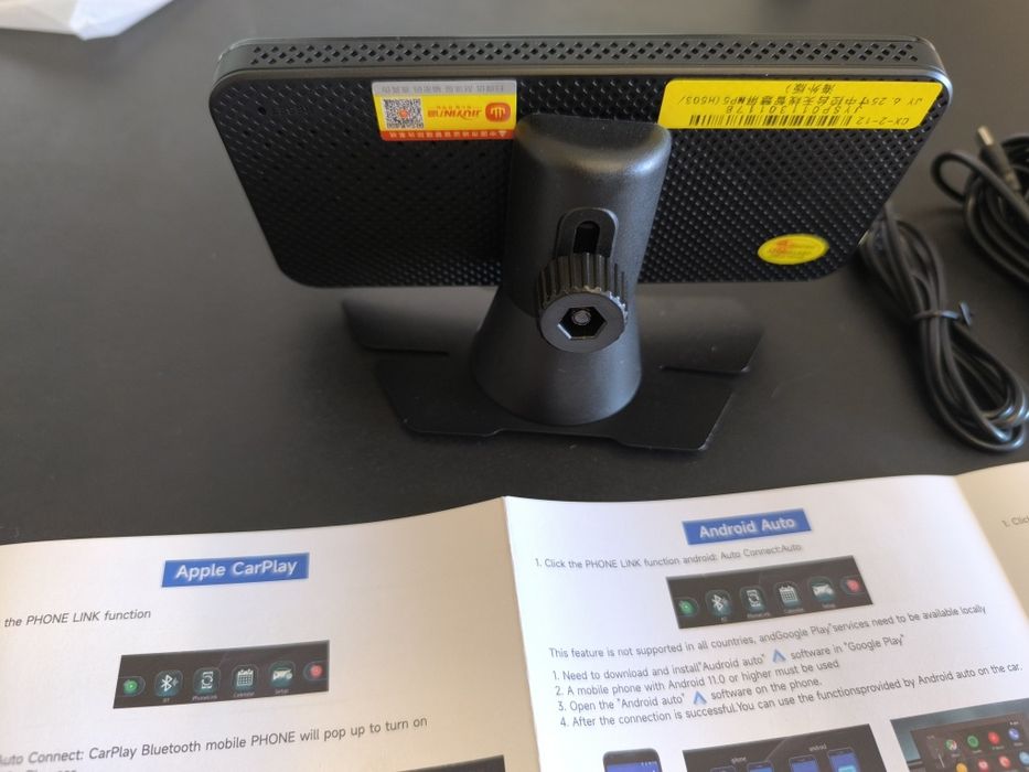 Stacja multimedialna ANDROID AUTO APPLE CARPLAY JIUYIN 6.25 Cal