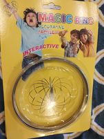 Ring magic ring metalowa spirala - kółka nowe, zajmuje dziecko na dług