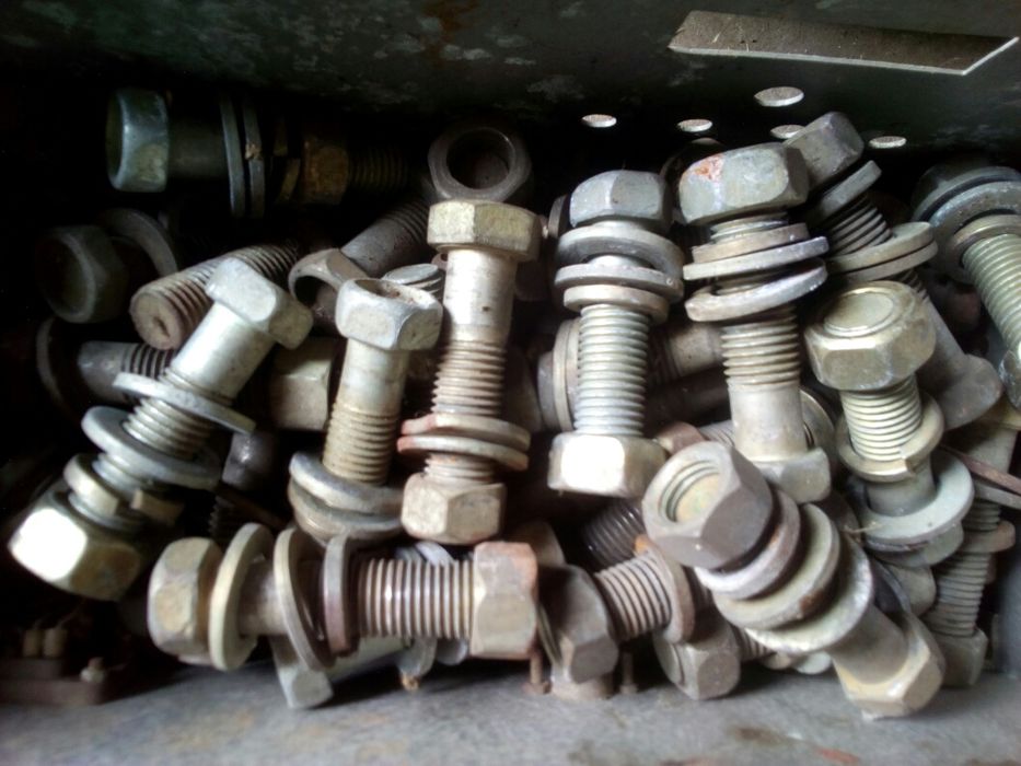 Болт М16×60. Болт 16.Шайба.Гровер.Комплект.