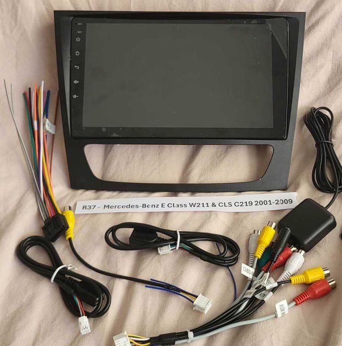 R37 Auto Rádios Mercedes-Benz Class W211  CLS C219 de 01 a 09 android