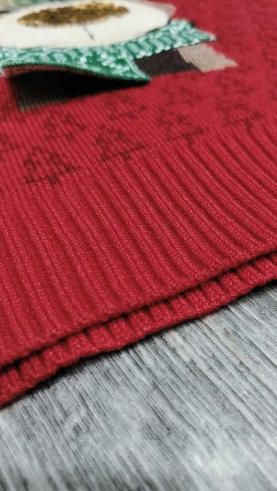 Дитячий новорічний светр F&F з оленем хлопцю дівчині