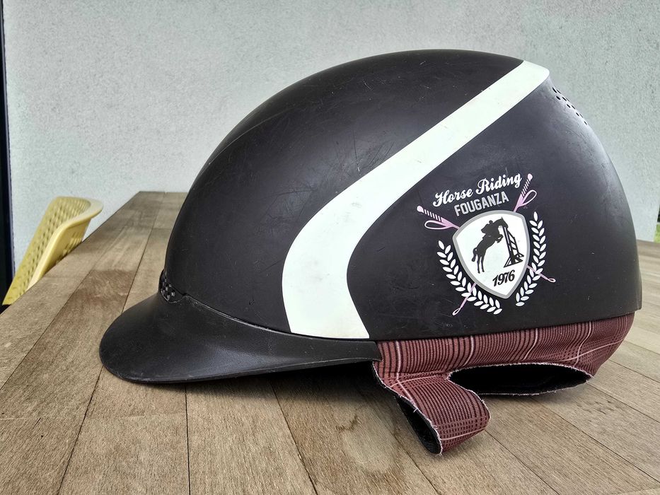 Kask jeździecki Fuganza safety jump 2, r. 55-57