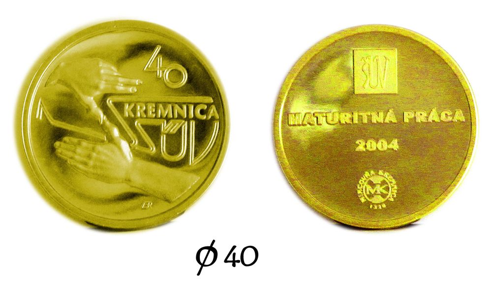 Medal pamiątkowy „ŠUV Kremnica 40”