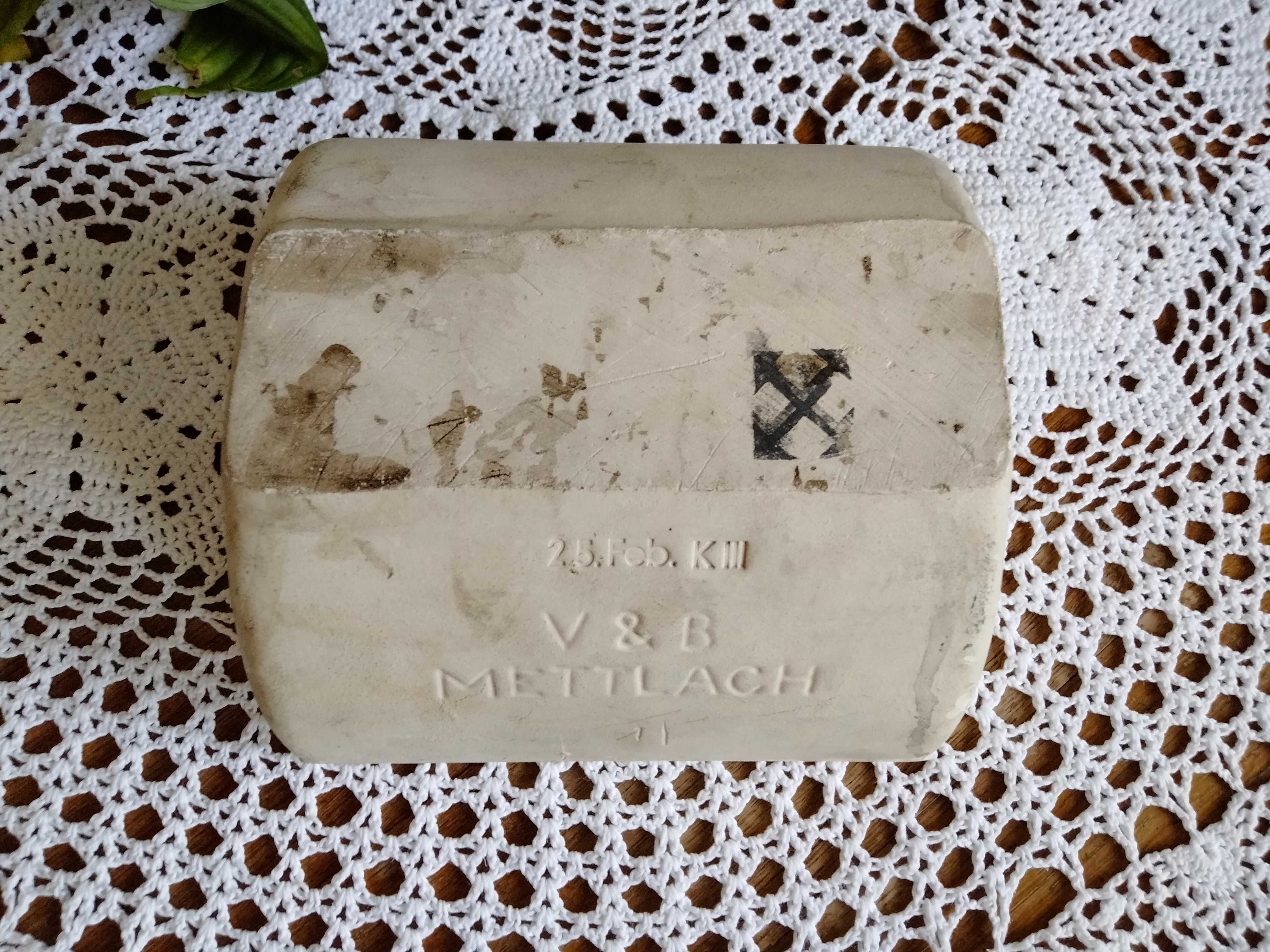 Stary uchwyt na papier toaletowy Villeroy Boch ceramika