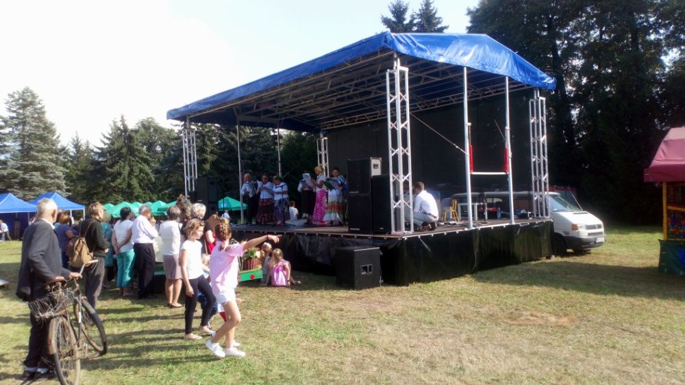 scena estrada mobilna wynajem przyjeżdżamy, rozstawiamy i gramy