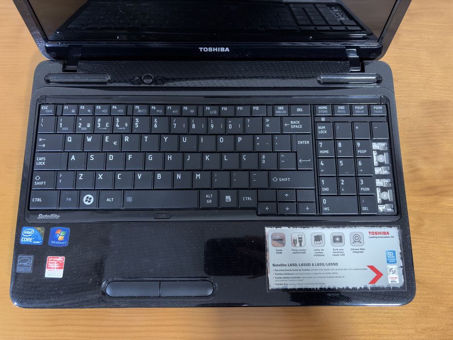 Toshiba Satellite L650-1PN (Para peças)
