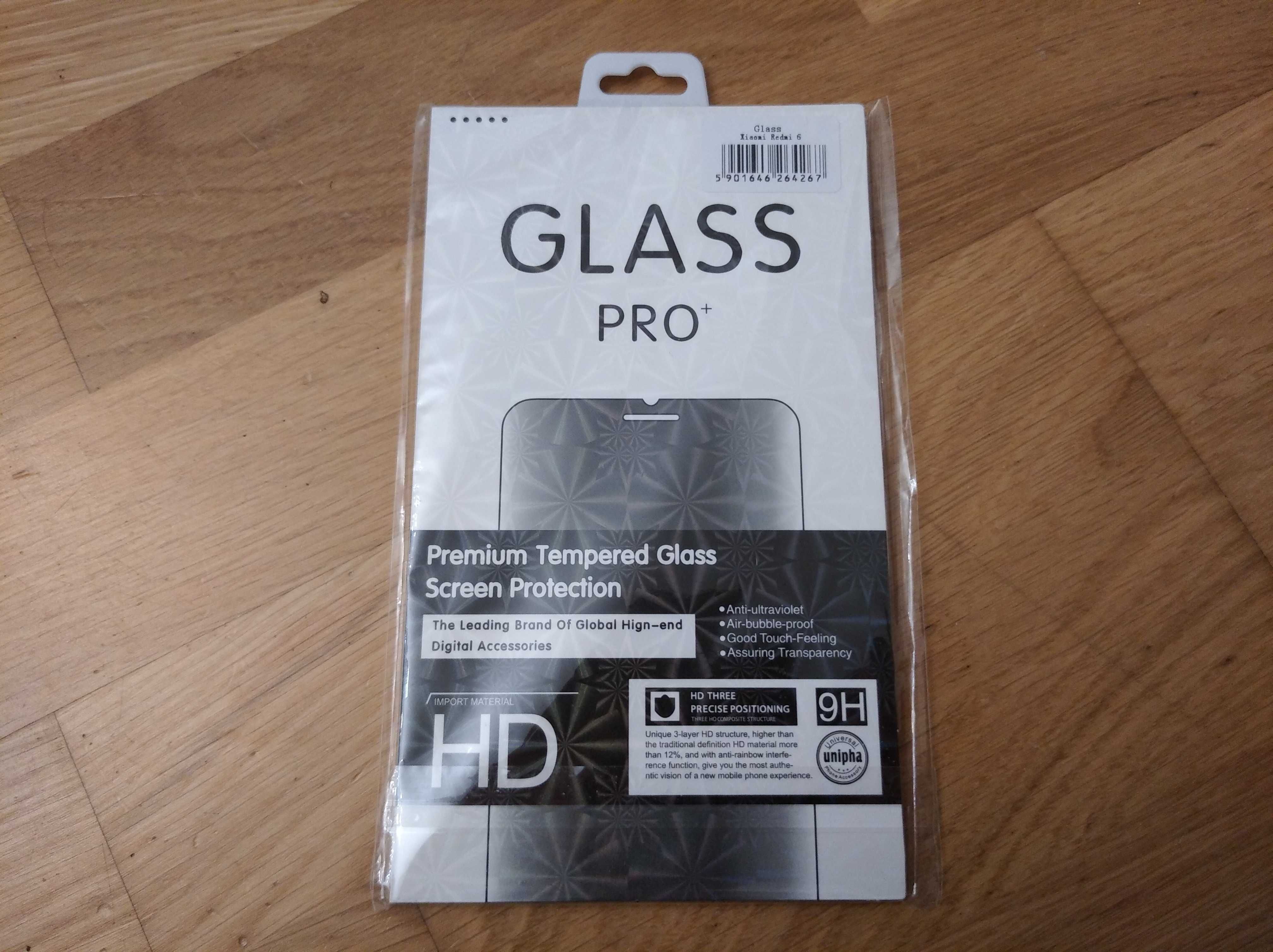 Szkło hartowane 9H do Xiaomi Redmi 6 Glass Pro+ HD