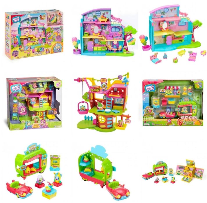 Moji pops, house party, shopkins, moji pops, яхта, фігурки, домик,