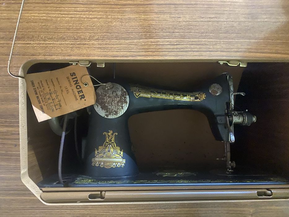 Maquina de costura vintage singer nova