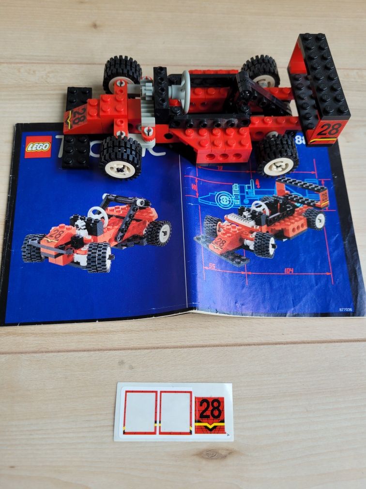 Samochód Lego Technic 8808, stan bardzo dobry