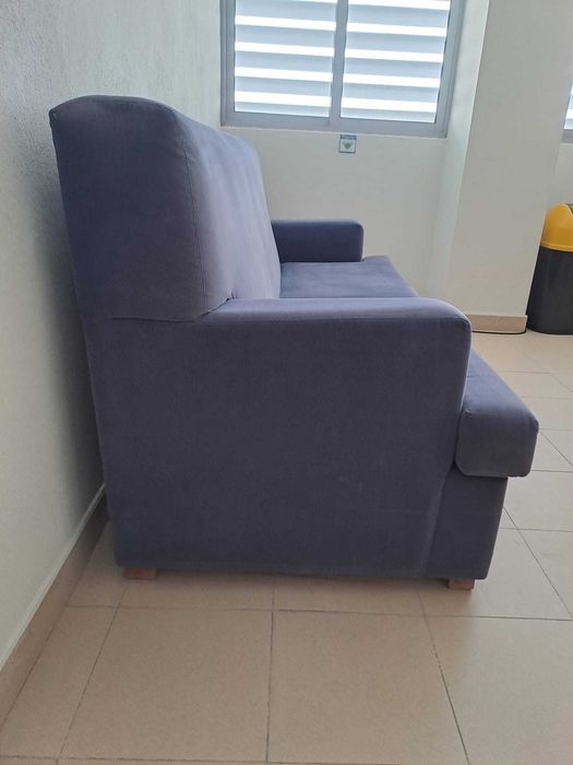 Sofá azul 182x80x90cm