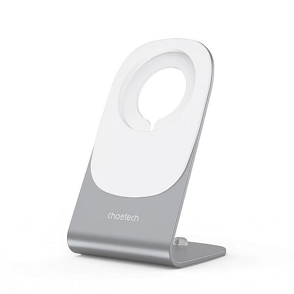 Choetech bezprzewodowa ładowarka indukcyjna 15w Qi z MagSafe biała (h0