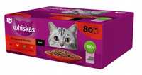 WHISKAS MIX SMAKÓW w sosie dla kota 80x85g