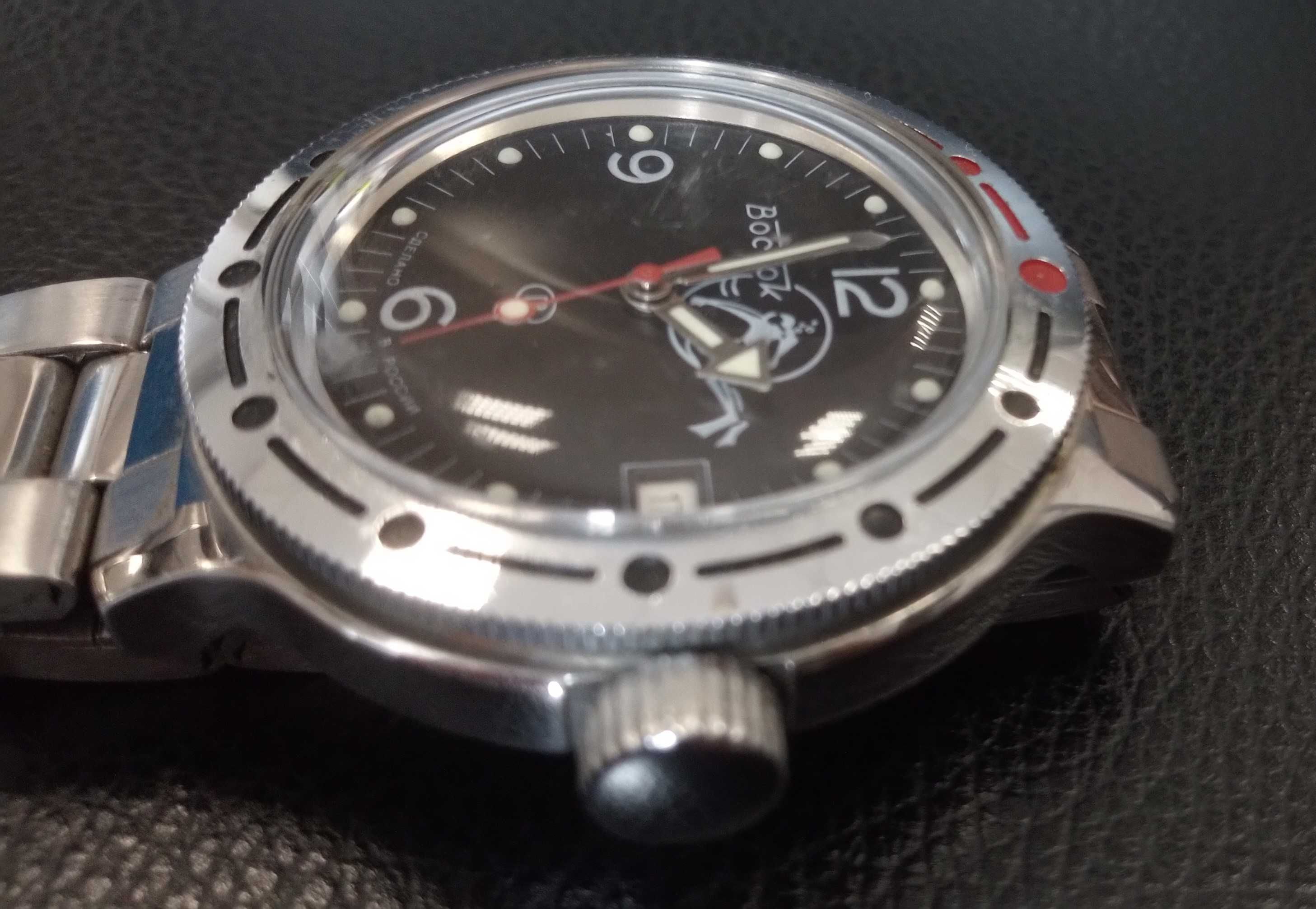 Relógio Vostok Amphibia Mergulho Militar