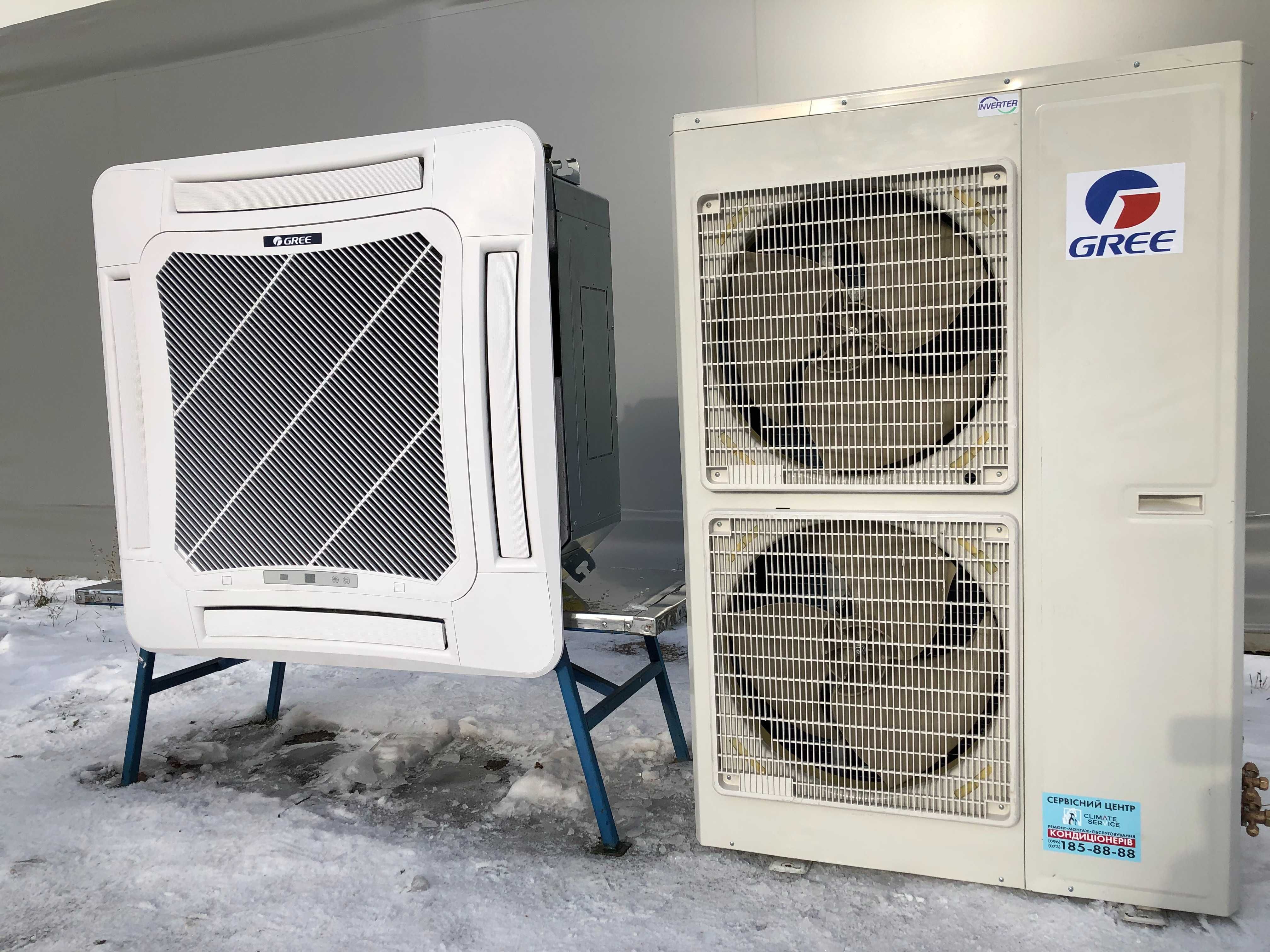 Кондиціонер тепловий насос інвертор GREE GKH42K3FI до 125 м2