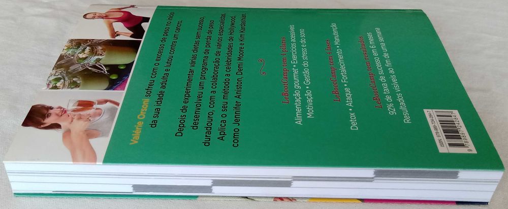 Livro Dieta Le Bootcamp de Valerie Orsoni