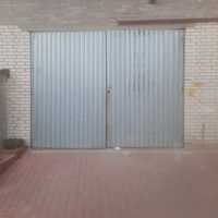 Drzwi garażowe do garażu dwuskrzydłowe przesuwne ocynkowane