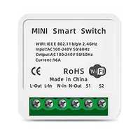 Нове Tuya Smart Life WIFI реле розумний вимикач smart switch 16A