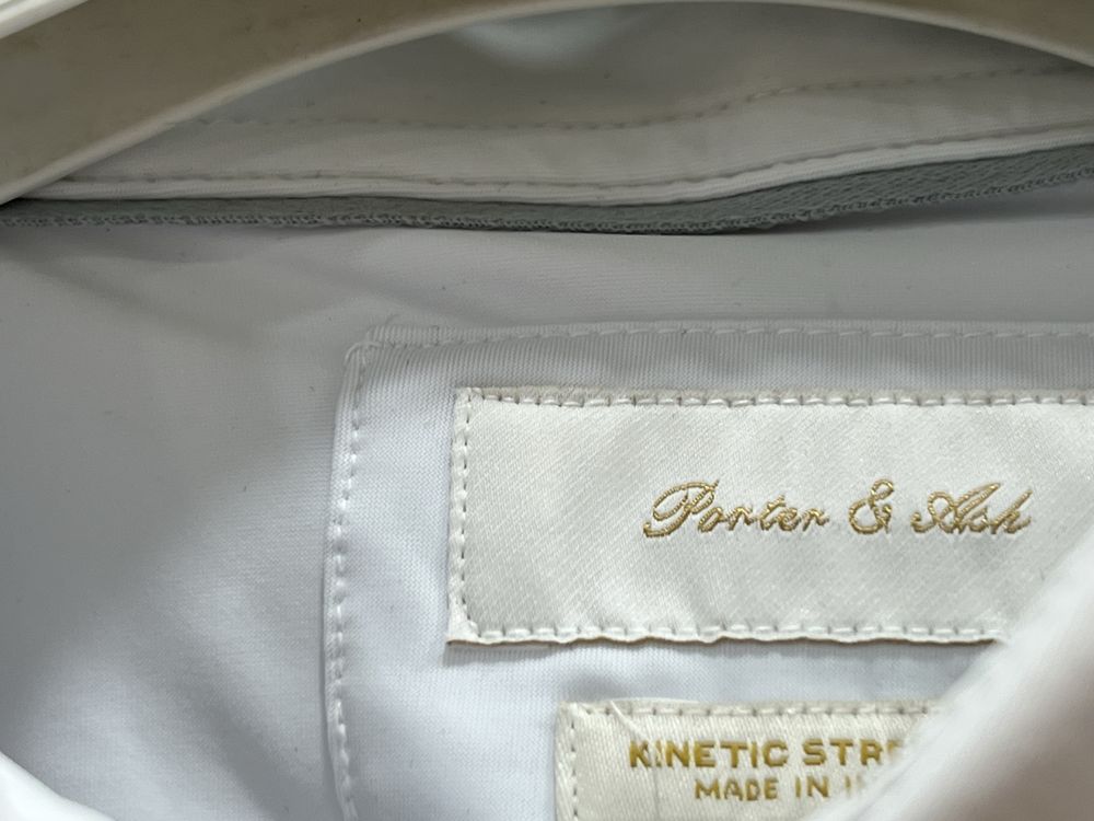 Biała koszula premium marki Porter&Ash Casual