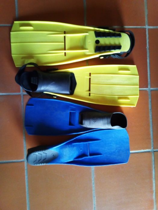 Barbatanas Beuchat 36-38 e Barbatanas Genéricas 41-44