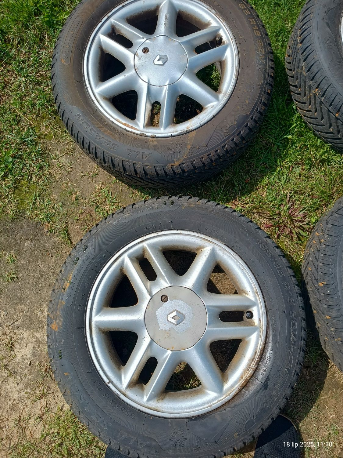 Felgi aluminiowe 4x100 Clio Scenic Modus Sandero