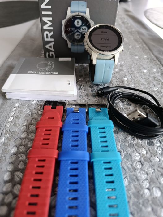 Garmin Fenix 5s plus, GPS, Mapy.