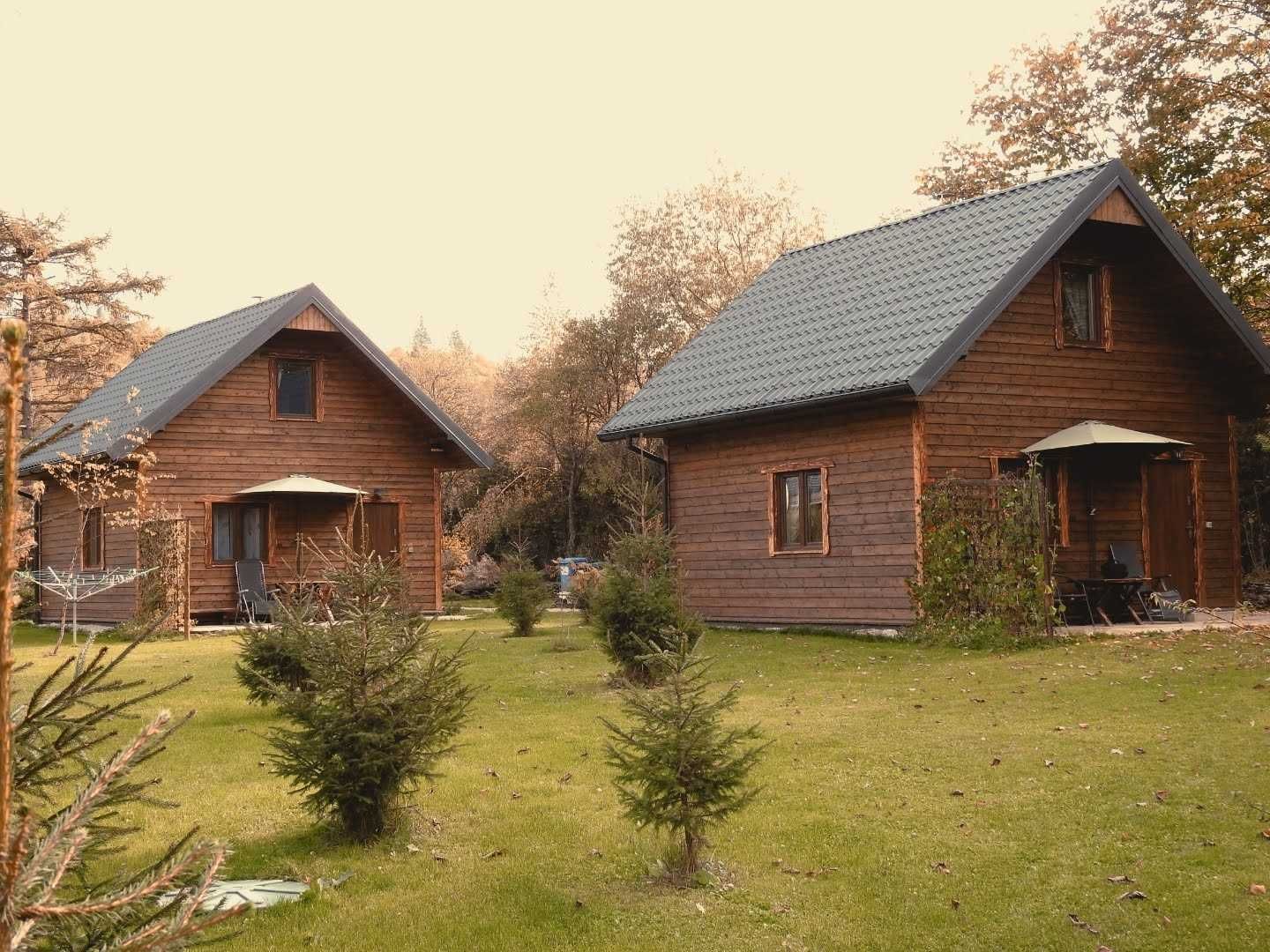 Ostoja nad potokiem Dwernik Bieszczady Noclegi Domki Apartamenty