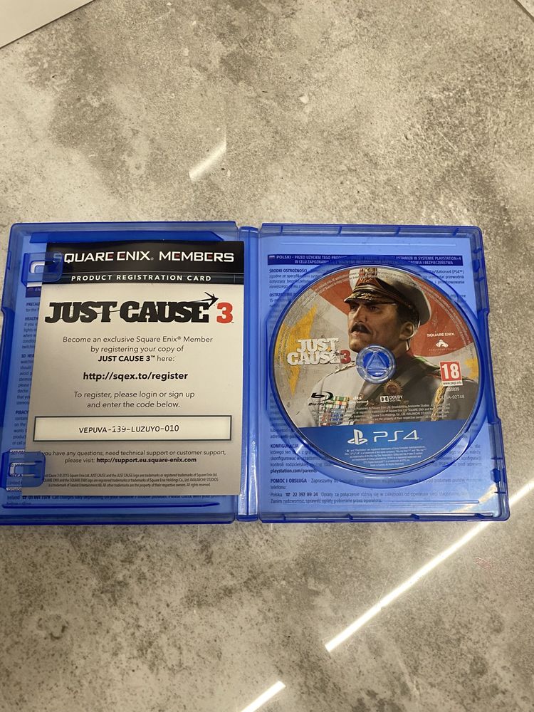 Gra Just Cause 3 na PS4