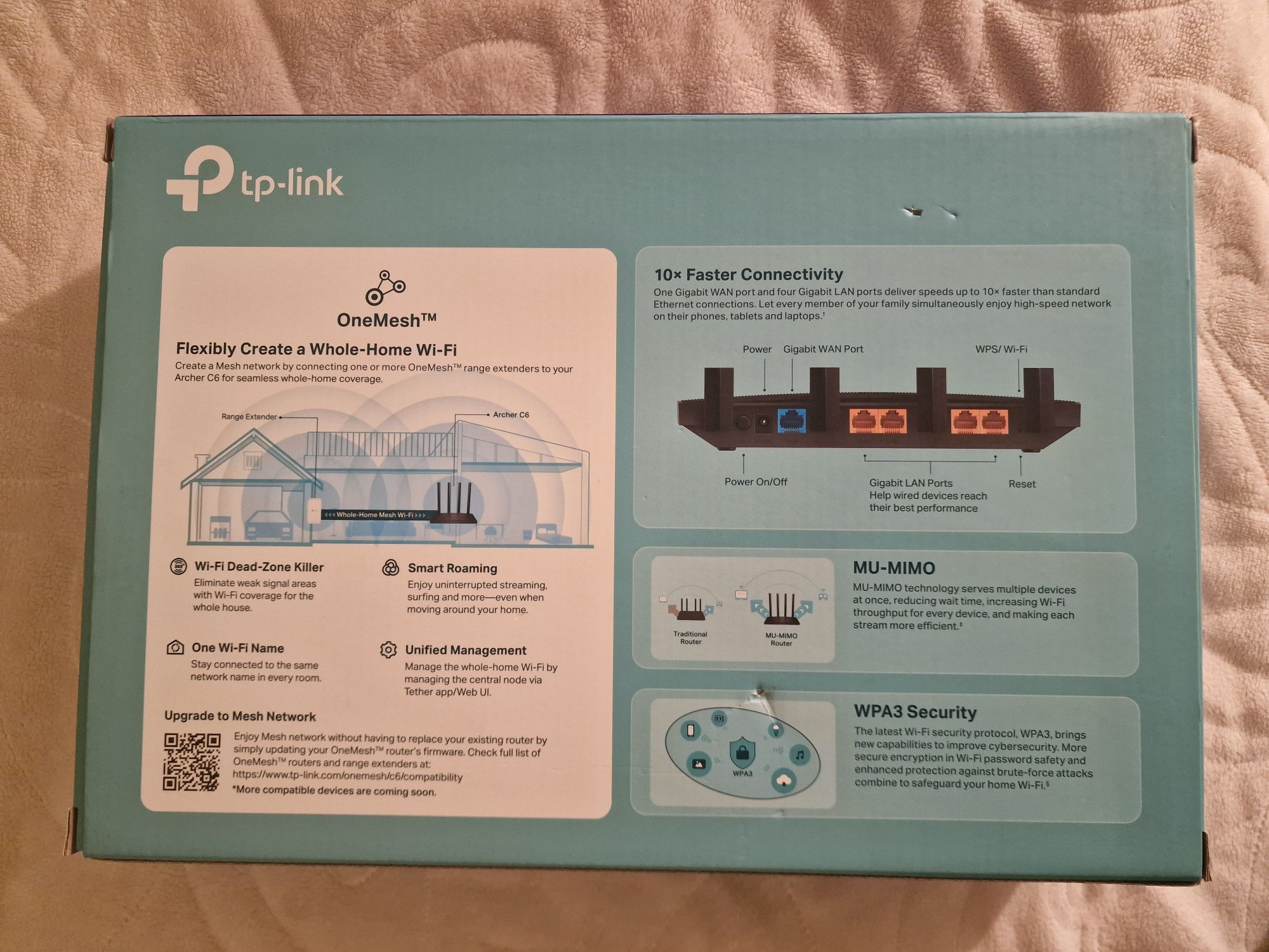 Router Mesh Wi-Fi tp-link AC1200