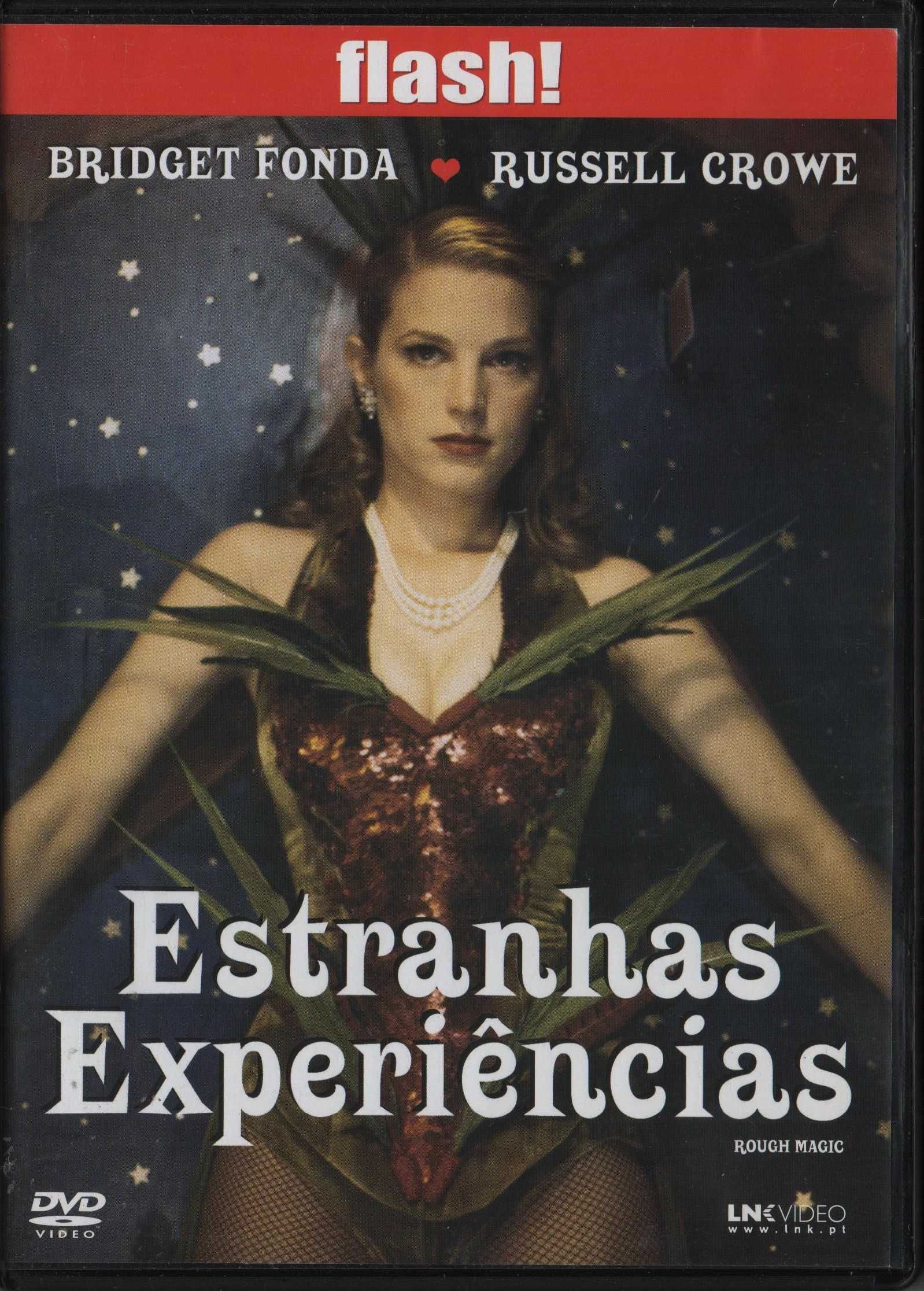 Dvd Estranhas Experiências - comédia - Bridget Fonda/ Russell Crowe