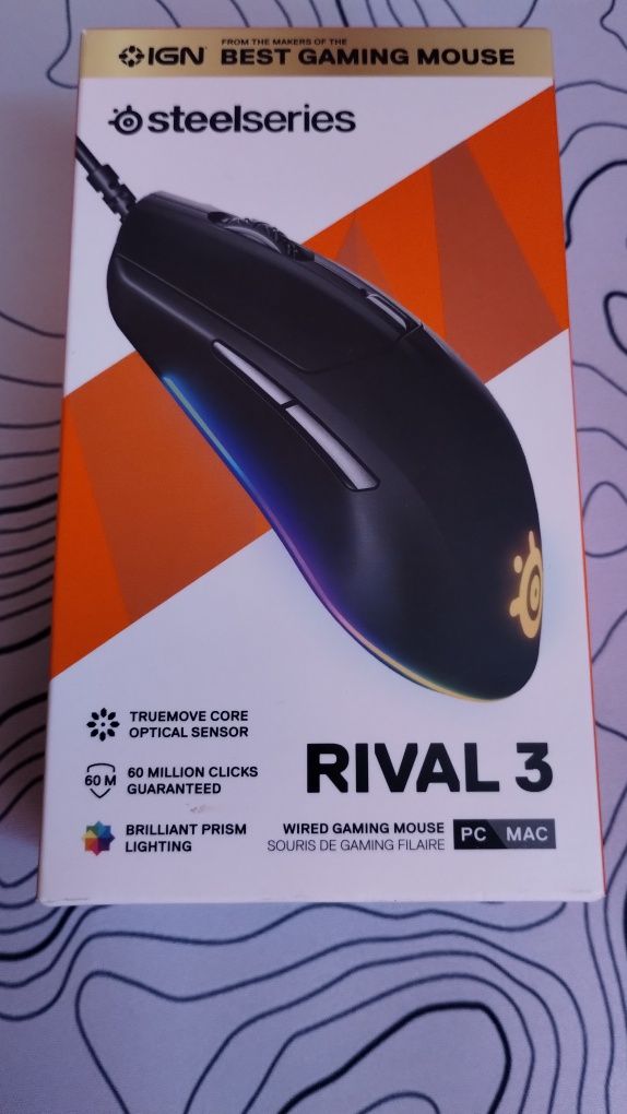Myszka steelseries rival 3