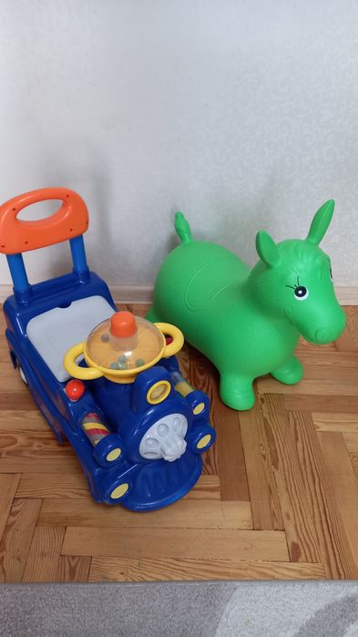 Толокар CHICCO паровоз