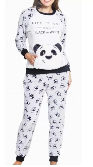 Женская тёплая пижама Софт Панда